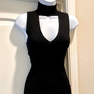 EXPRESS Black Sleeveless Top